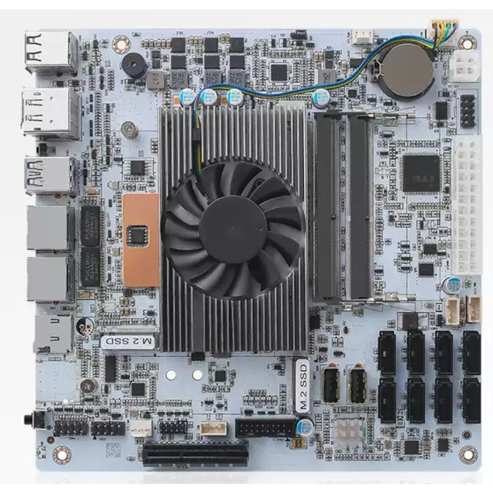 Mini Itx Dual 2.5G Nas Motherboard - Scheda Madre Mini-ITX Bianca M11 NAS