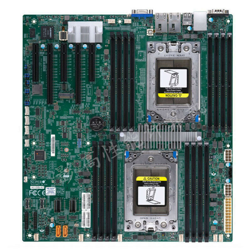 Dual Socket Sp3 Epyc Motherboard - Scheda Madre Supermic H11DSi-NT Socket SP3