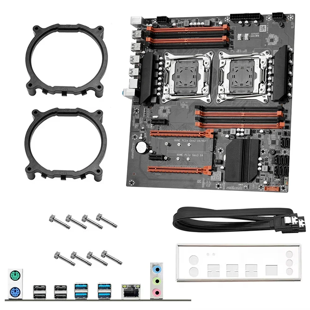 Dual Lga2011-3 Server Motherboard Combo - Kit Scheda Madre Gaming SOYO X99