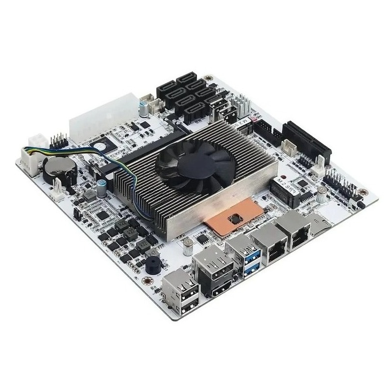 Mini Itx Dual 2.5G Nas Motherboard - Scheda Madre Mini‑ITX M11 NAS Bianca