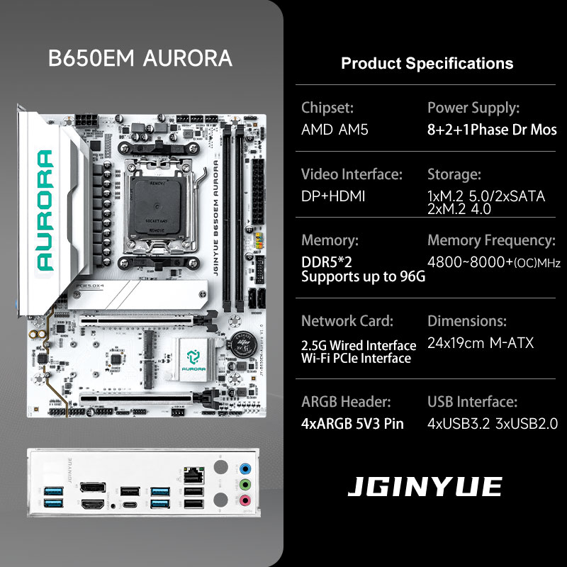 Gaming B650 MATX AMD AM5 DDR5  - Am5 Micro Atx Pcie 5.0 Motherboard recensione e prezzo