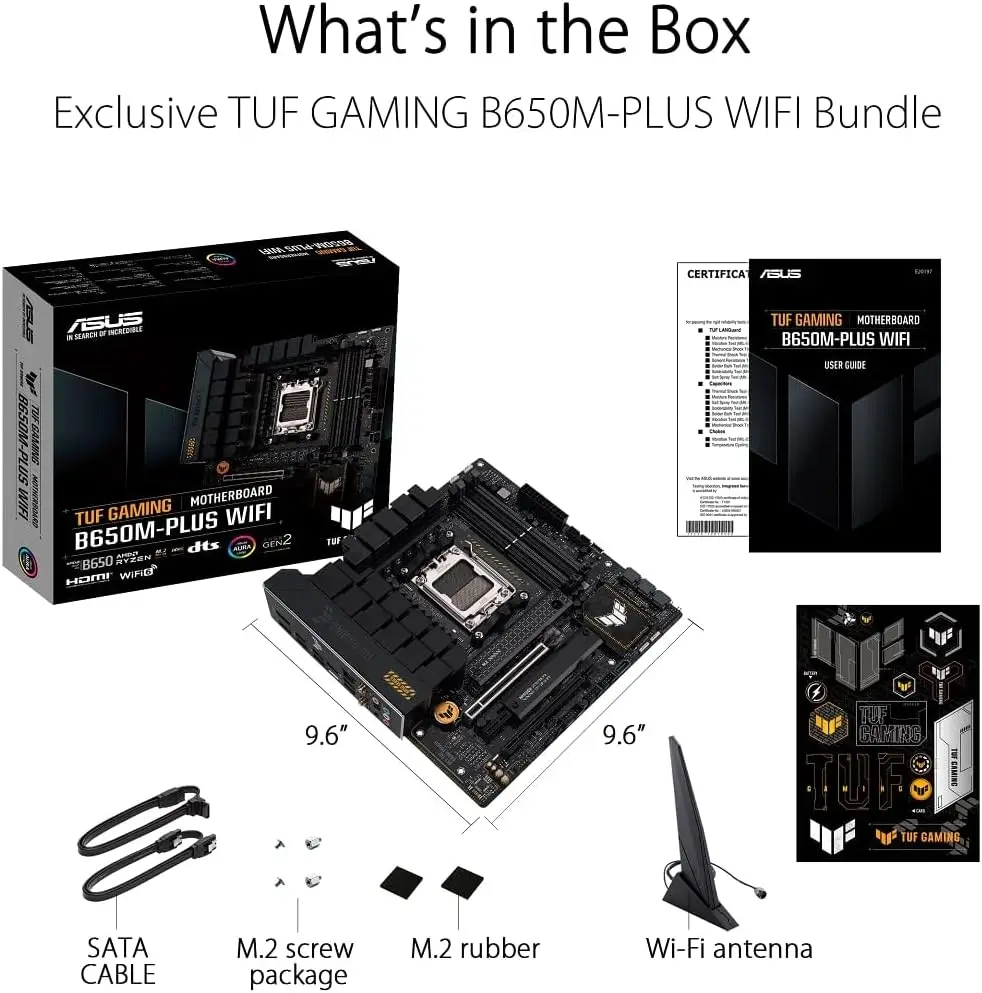 ASUS TUF GAMING B650M PLUS WIF - X870E Atx Motherboard recensione e prezzo