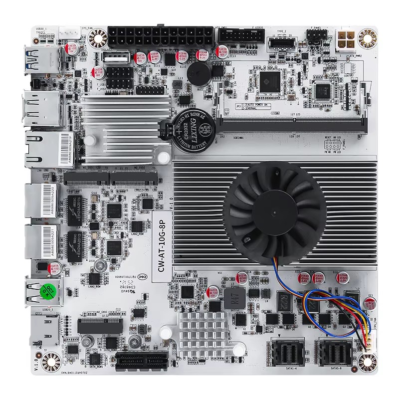 Scheda Madre Mini ITX NAS a 8  - Mini Itx Dual 2.5G Nas Motherboard recensione e prezzo